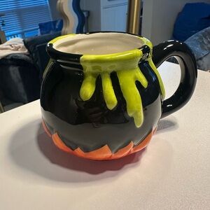 Hyde & Eek Cauldron Halloween Themed Ceramic Mug